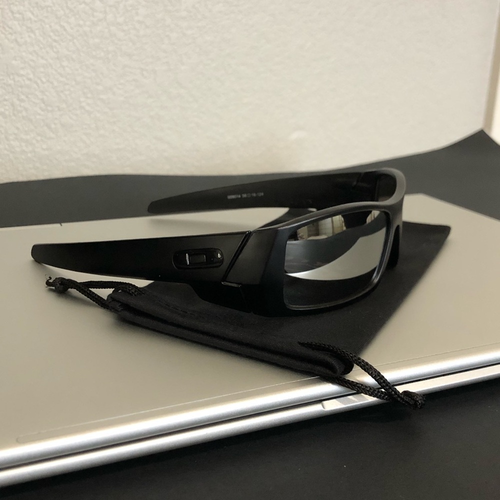 Oakley GASCAN Silver Mirror Lenses OO9014
